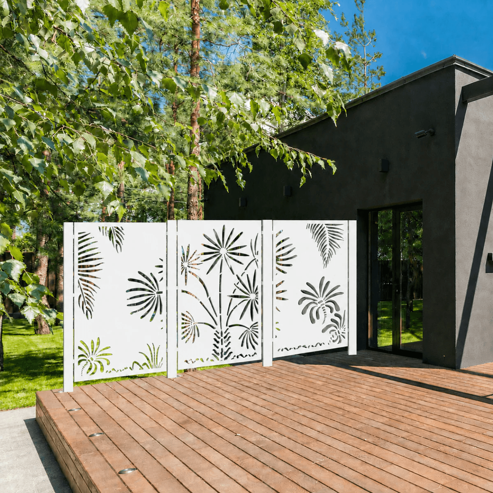 Decorative Garden Screens - The Palm Grove gallery detail image
