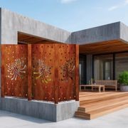 Fence Panels & Privacy Screen - Flower & Polka (Single) gallery detail image