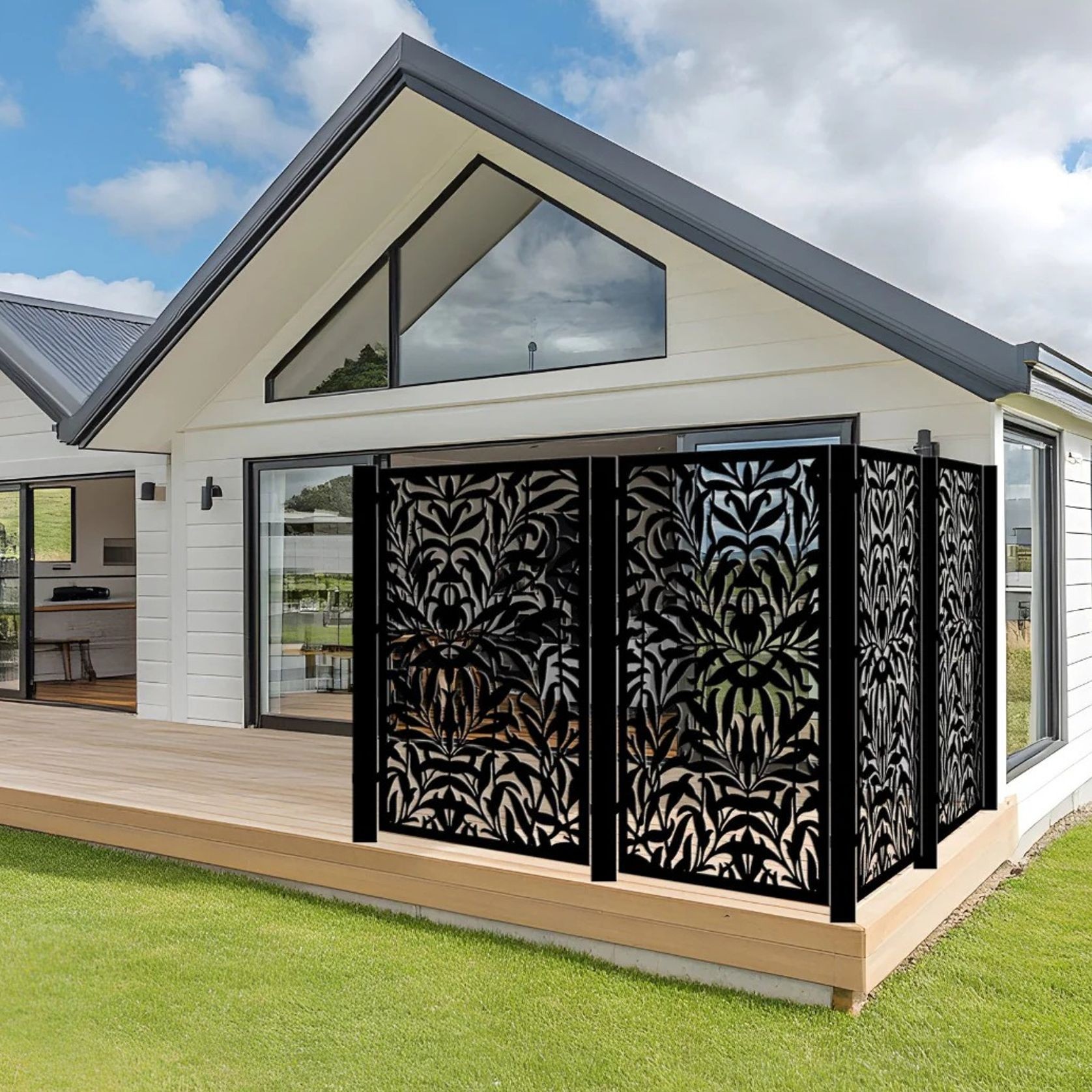 Fence Panel & Garden backdrop Panel - Drop Leaf gallery detail image