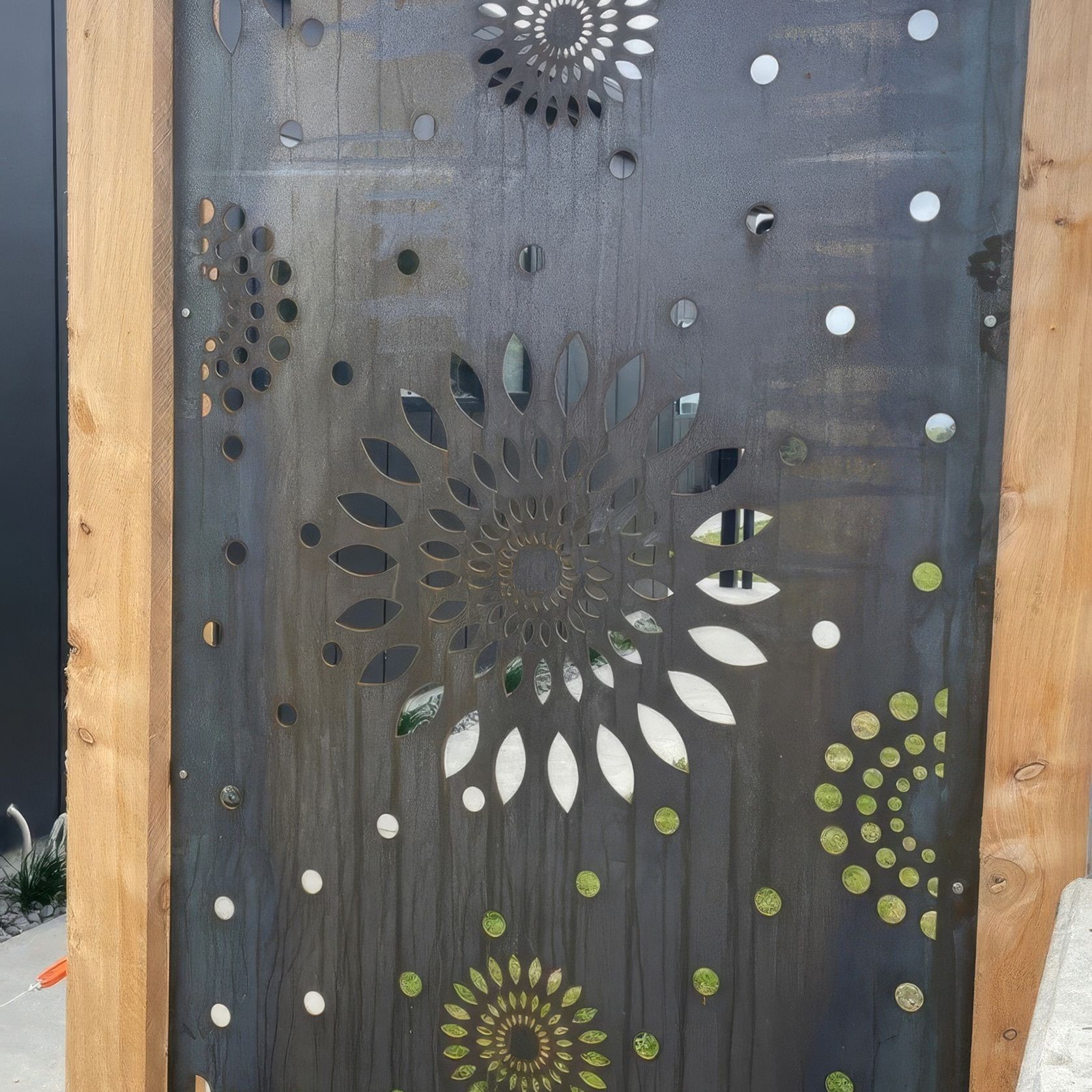 Boho Mandals - Laser Cut Fence Panel gallery detail image