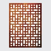 Fence Panels & Decorative Screen - Vertical Tetris gallery detail image