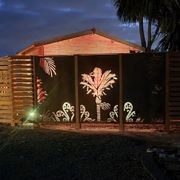 Privacy Screen - Nikau Decorative Panel Set gallery detail image
