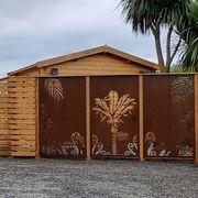 Privacy Screen - Nikau Decorative Panel Set gallery detail image
