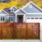 Privacy Screen & Fence Panel - Drop Flower gallery detail image