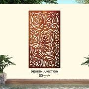 Privacy Screen & Fence Panel - Drop Flower gallery detail image
