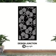 Privacy Screen & Fence Panel - Geometrical Flower gallery detail image