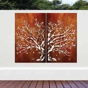 Privacy Screen & Fence Panel - Autumn Whisper Set Of 2 gallery detail image