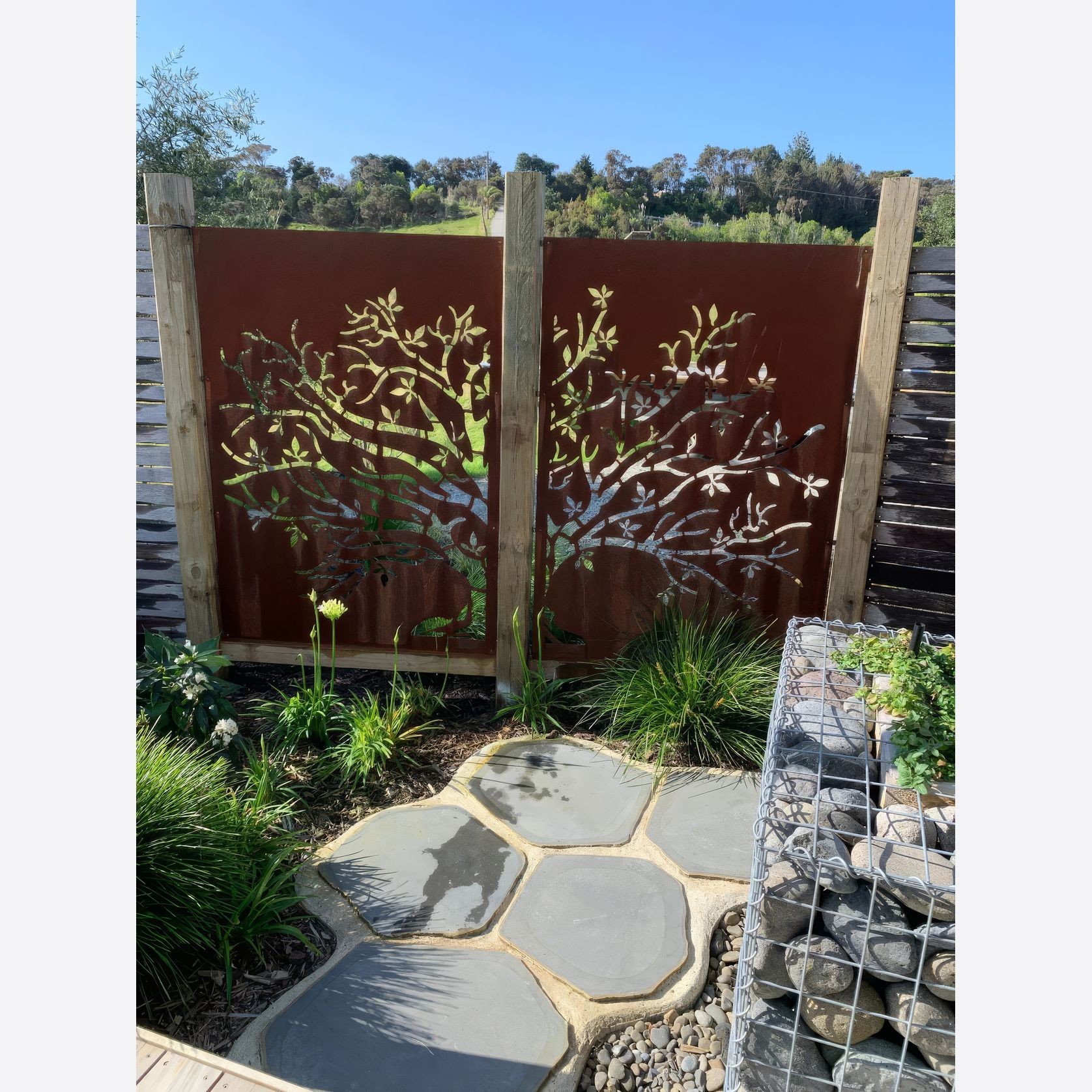 Privacy Screen & Fence Panel - Autumn Whisper Set Of 2 gallery detail image