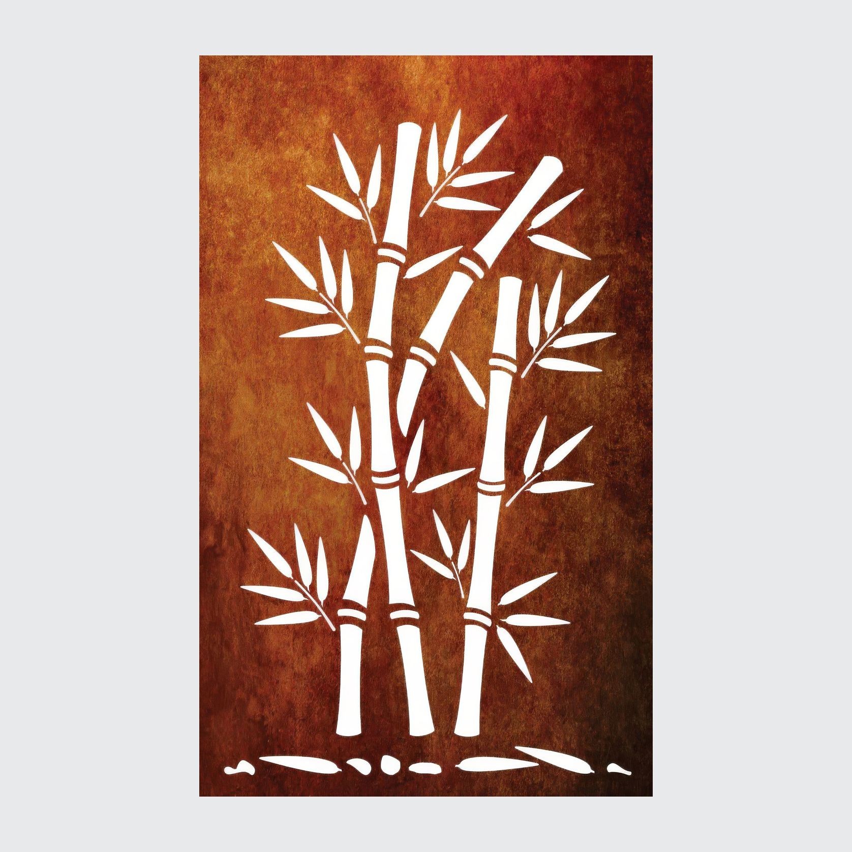Bamboo Stalks- Laser Cut Fence Panel gallery detail image