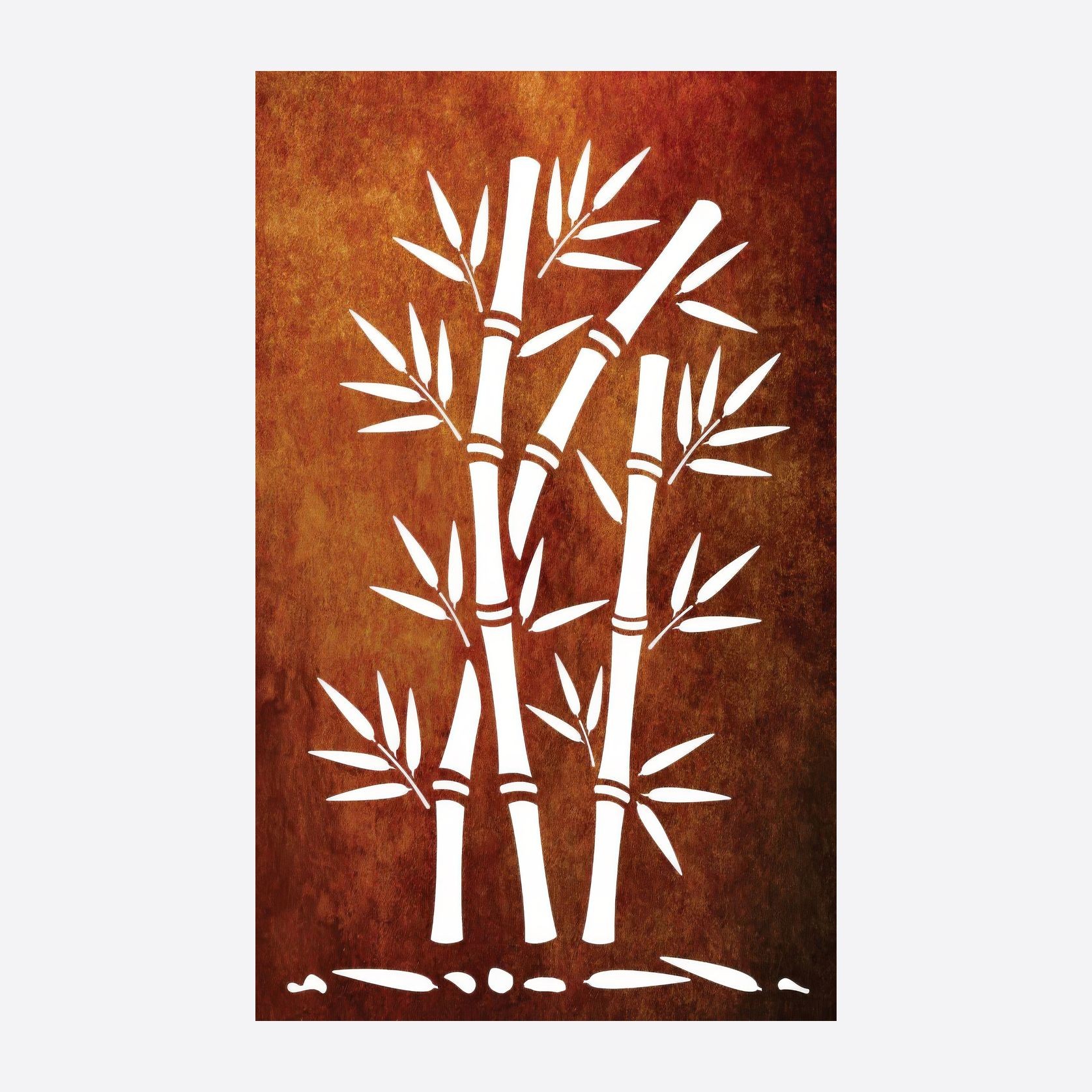 Bamboo Stalks- Laser Cut Fence Panel gallery detail image