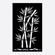 Bamboo Stalks- Laser Cut Fence Panel gallery detail image