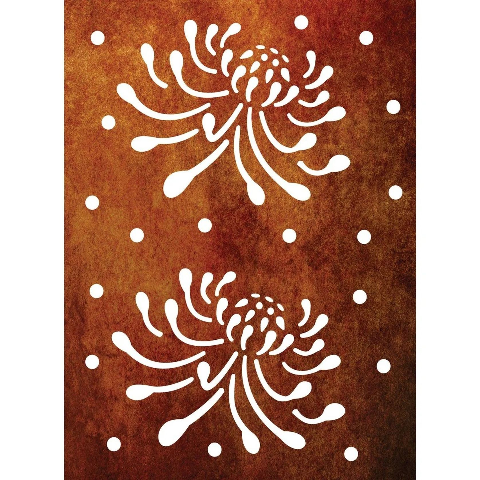 Fence Panel & Privacy Screen - Flower & Polka gallery detail image