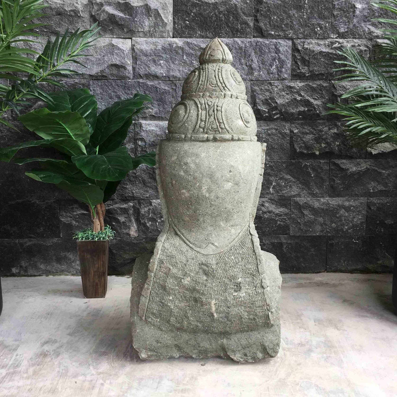 Greenstone Buddha Statue 104cm gallery detail image