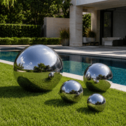 Mirror Sphere Sculpture gallery detail image