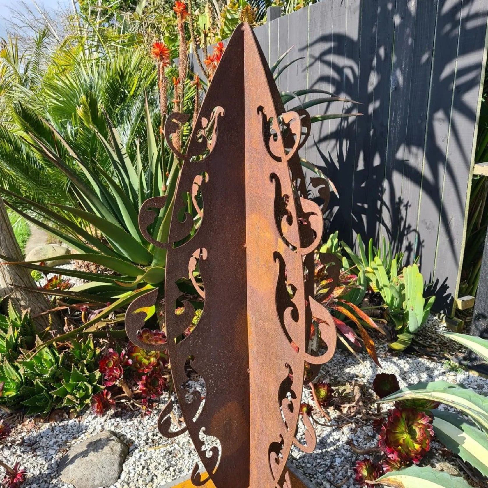 Autumn Breeze - Corten Steel Garden Sculpture gallery detail image
