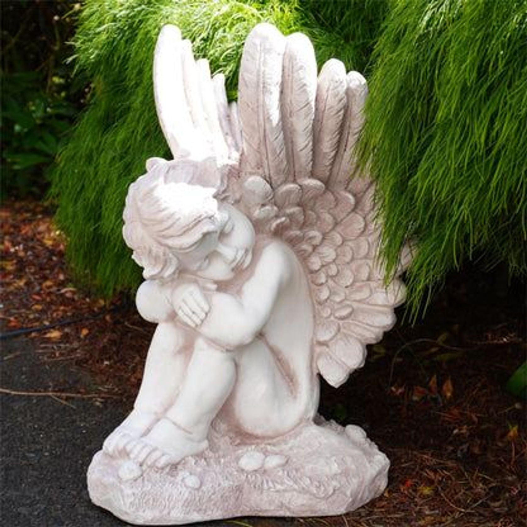 Restful Angel Statue gallery detail image