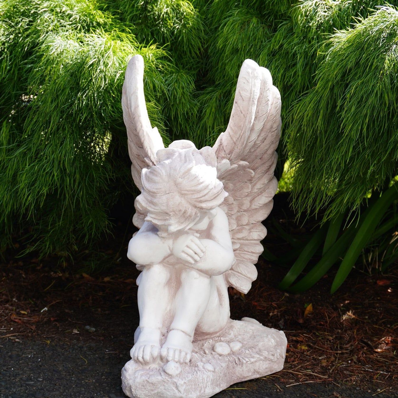Restful Angel Statue gallery detail image