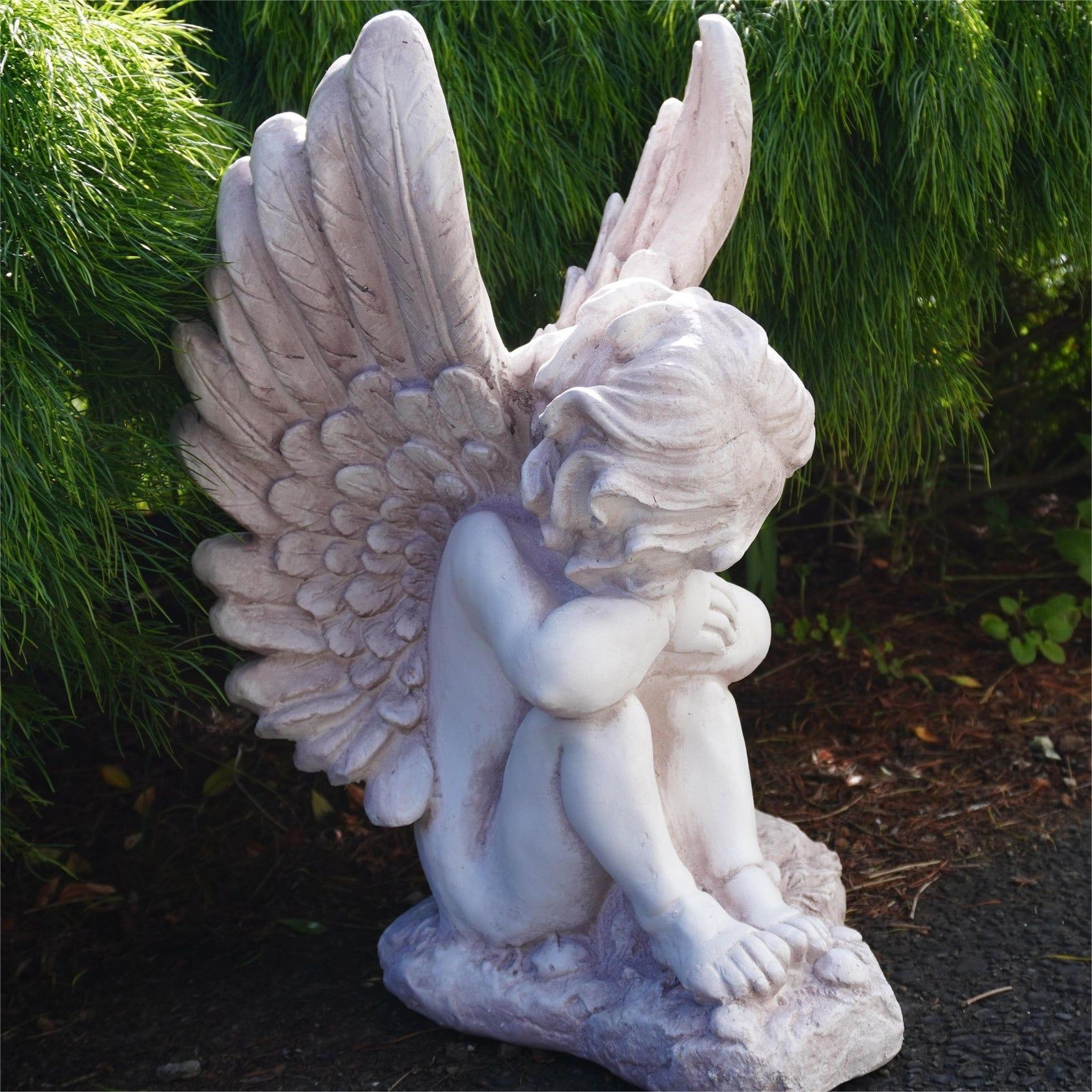 Restful Angel Statue gallery detail image