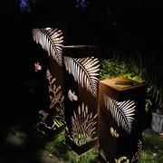 Corten Steel Garden Sculptures -  Wild Light pillar gallery detail image
