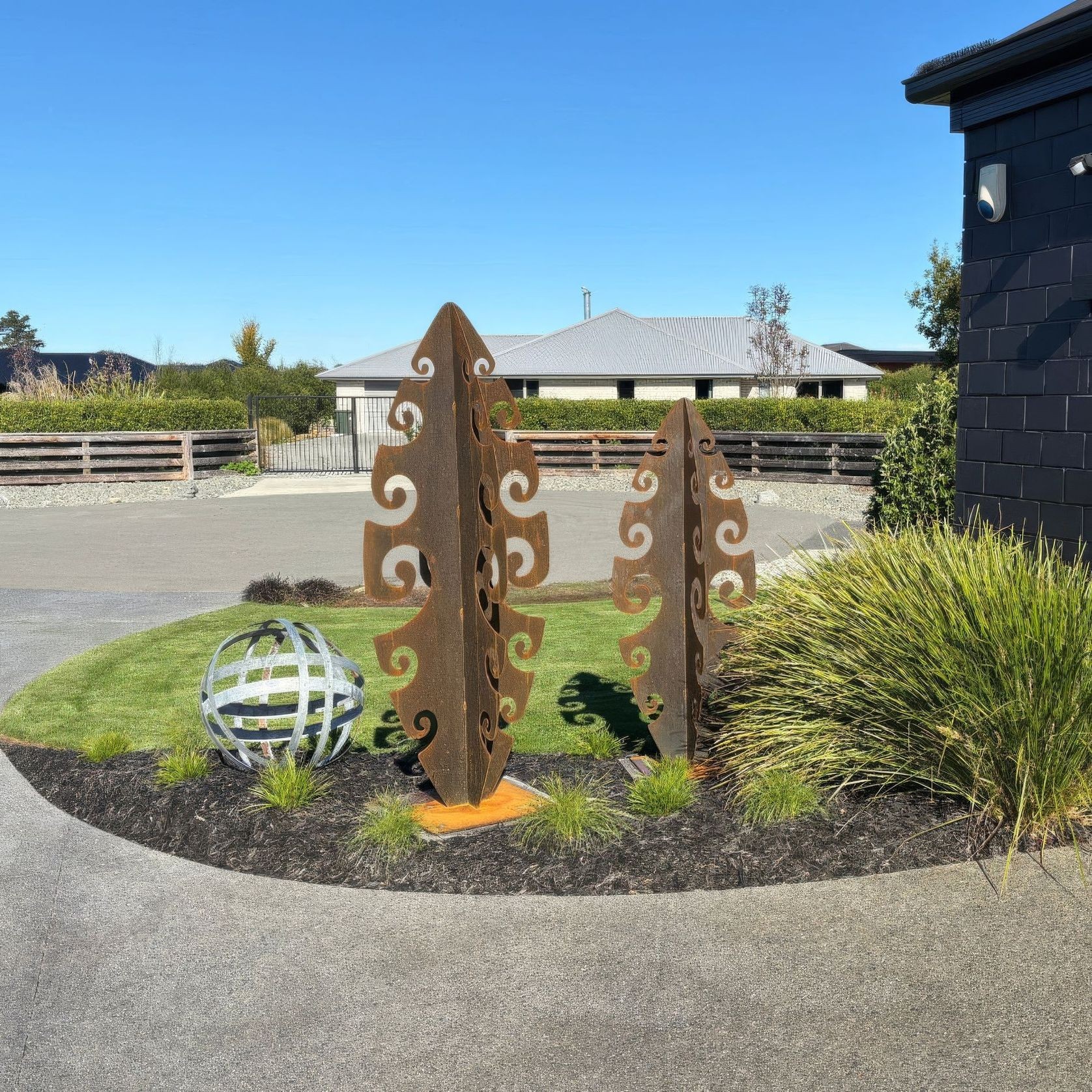Surf Symphony - Corten Steel Garden Sculpture gallery detail image