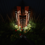Corten Steel Garden Sculptures - The Flora Set gallery detail image