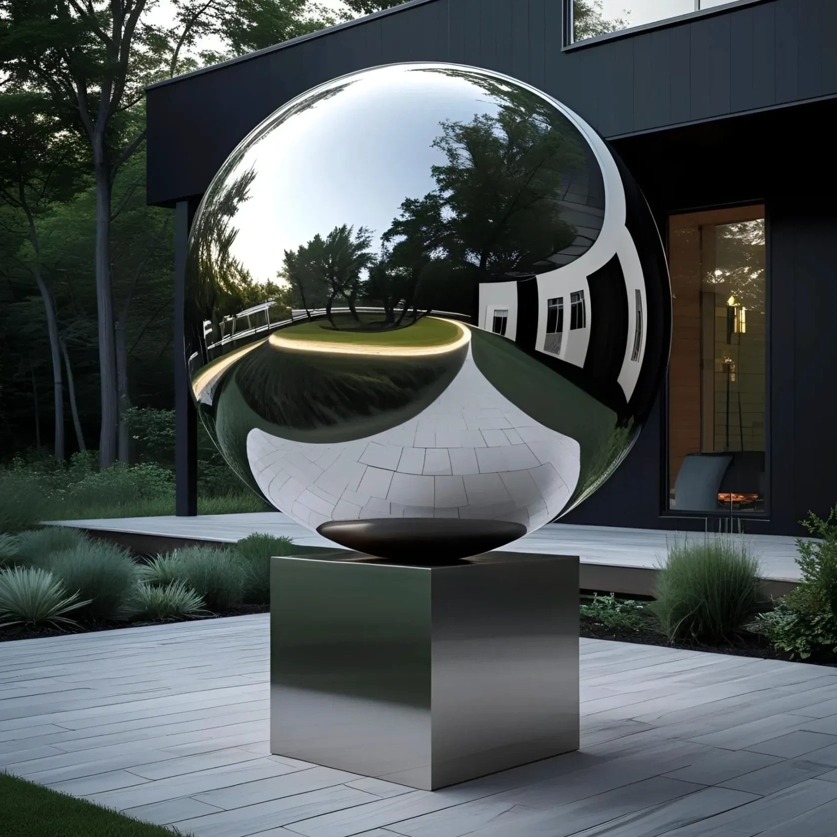 Orbis on Plinth Sculpture gallery detail image
