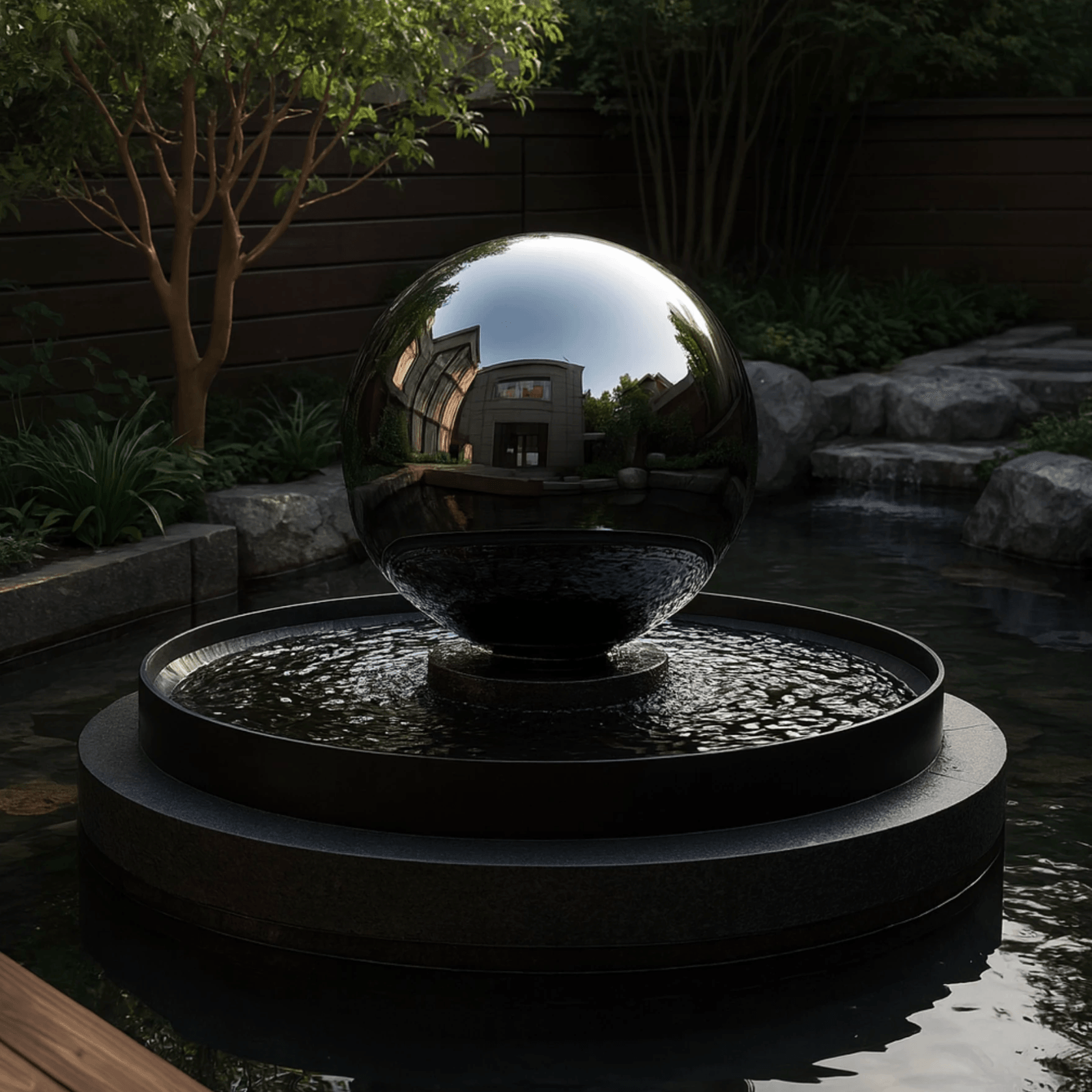 Orin Sphere Fountain gallery detail image