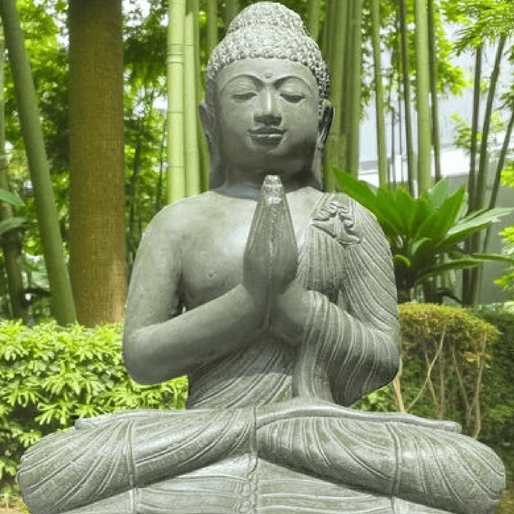 Praying Buddha Sculpture - (3063) gallery detail image