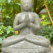Praying Buddha Sculpture - (3063) gallery detail image