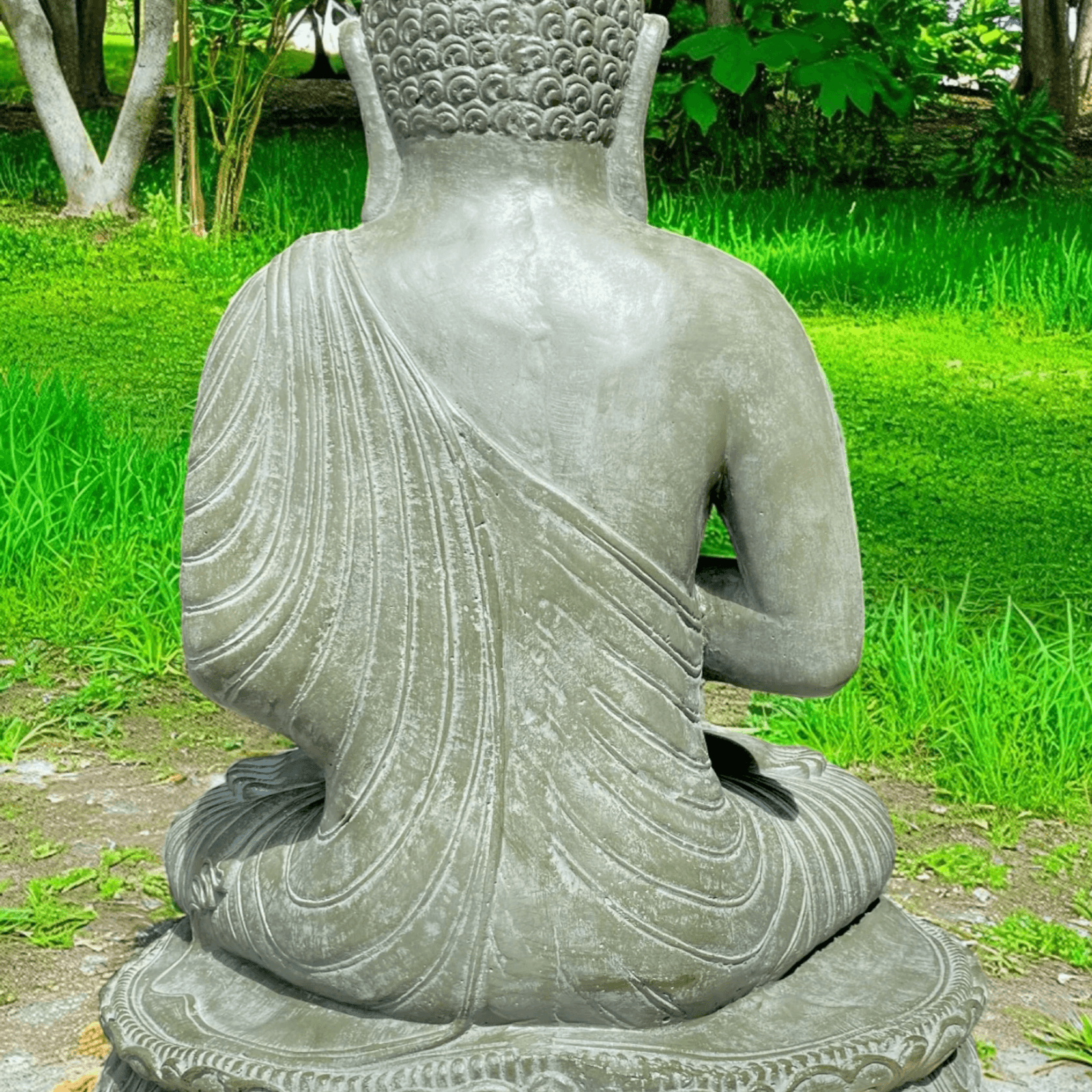 Praying Buddha Sculpture - (3064) gallery detail image