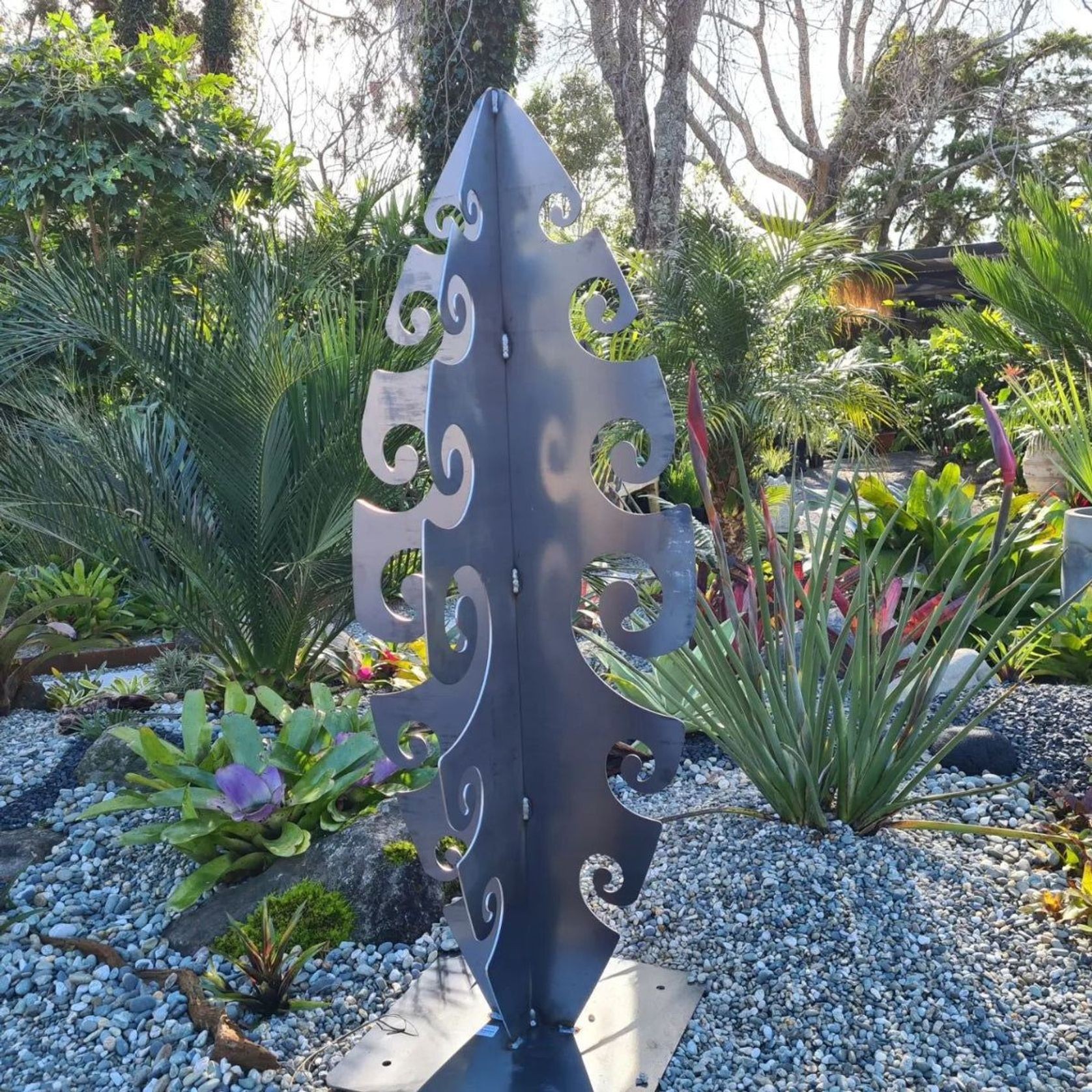 Surf Symphony - Corten Steel Garden Sculpture gallery detail image