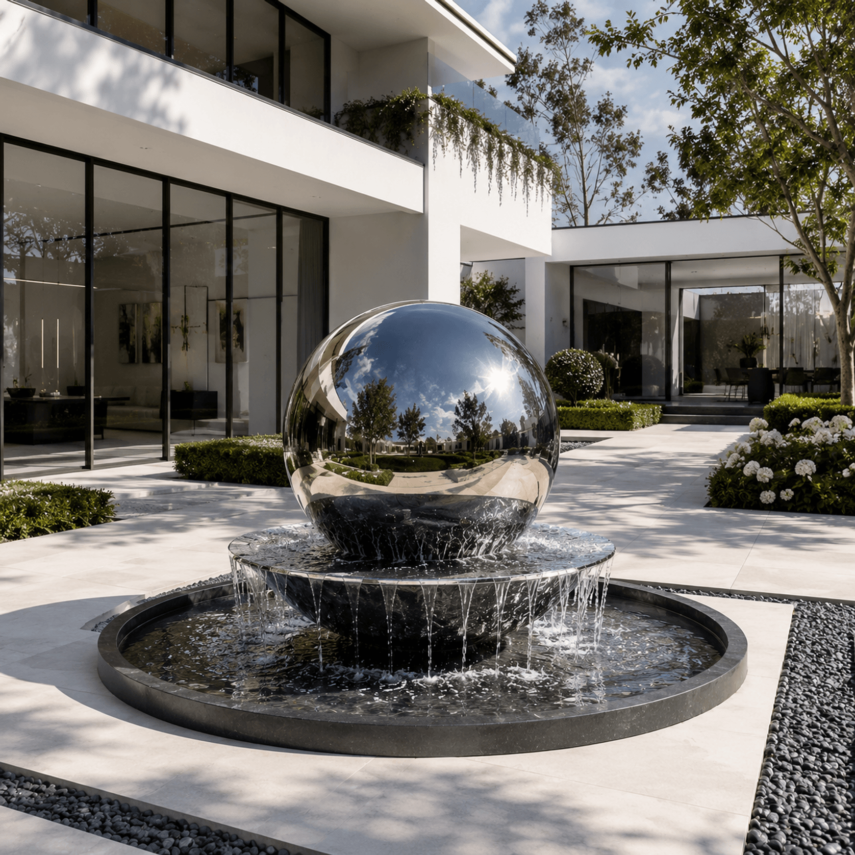 Sphere Water Feature gallery detail image