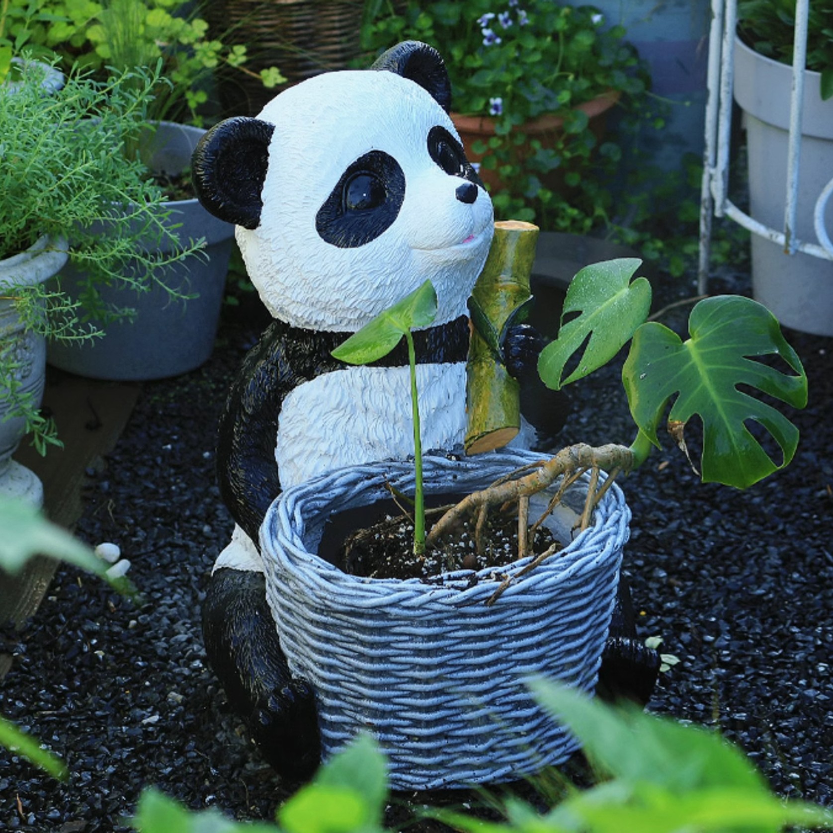 Playful Panda Planters gallery detail image