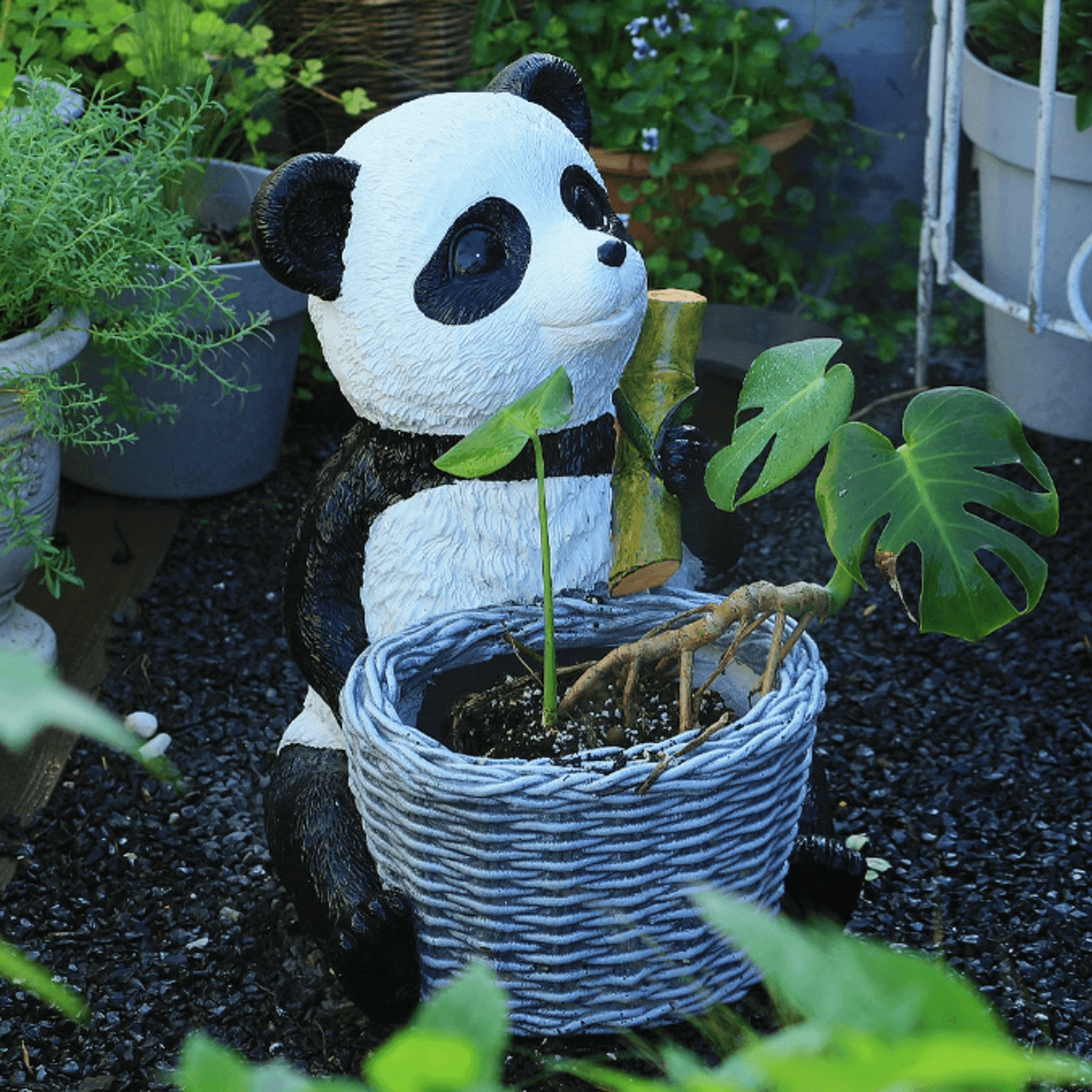 Playful Panda Planters gallery detail image