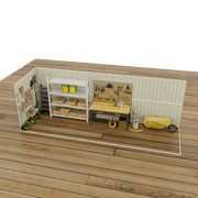 Garden Sheds Grey | YH-F2H1906I-AKL gallery detail image