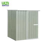 1530 x 1530 x 1980mm Ulti-mates Garden Shed Hazy Grey gallery detail image