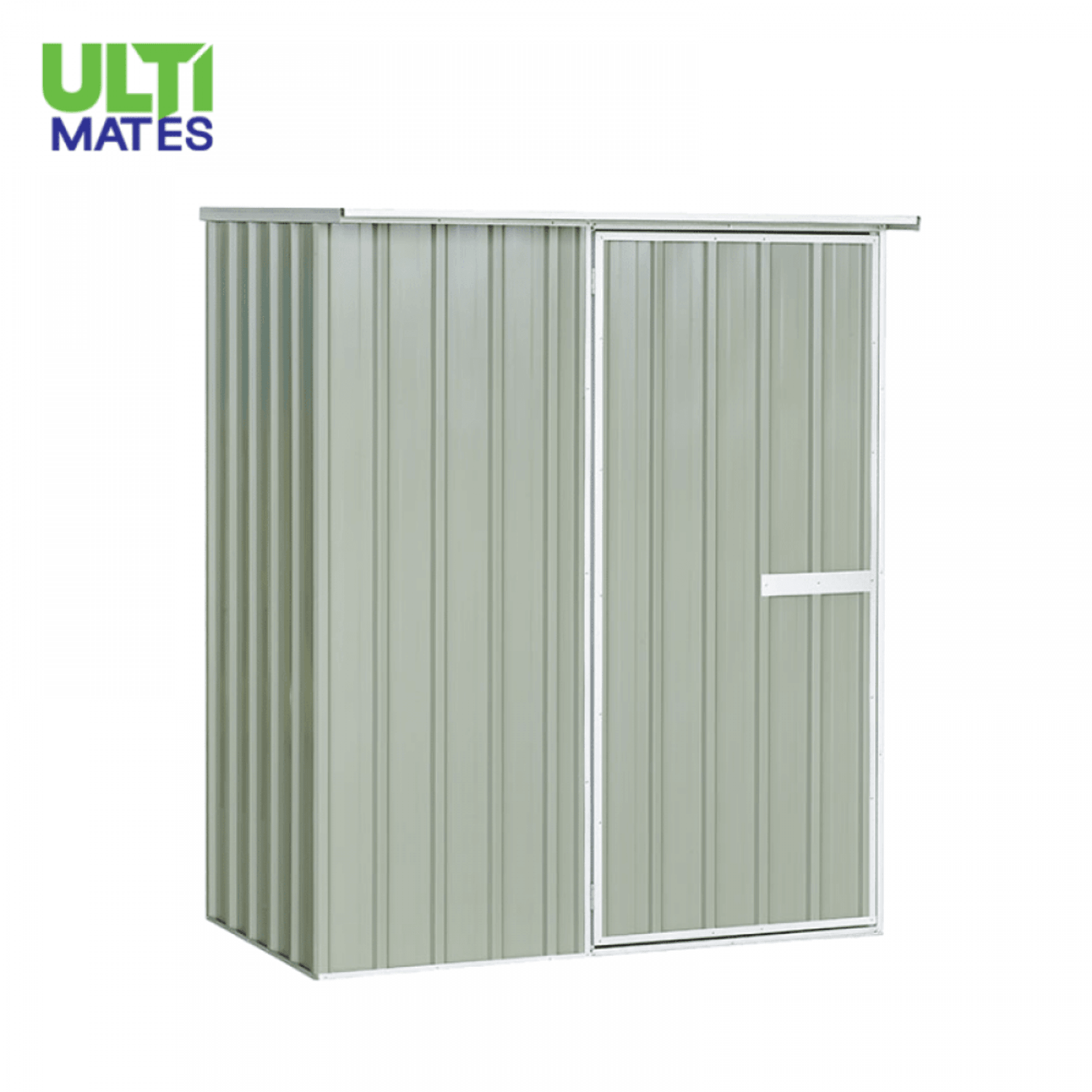 1530 x 785 x1830mm Ulti-mates Garden Shed Hazy Grey gallery detail image