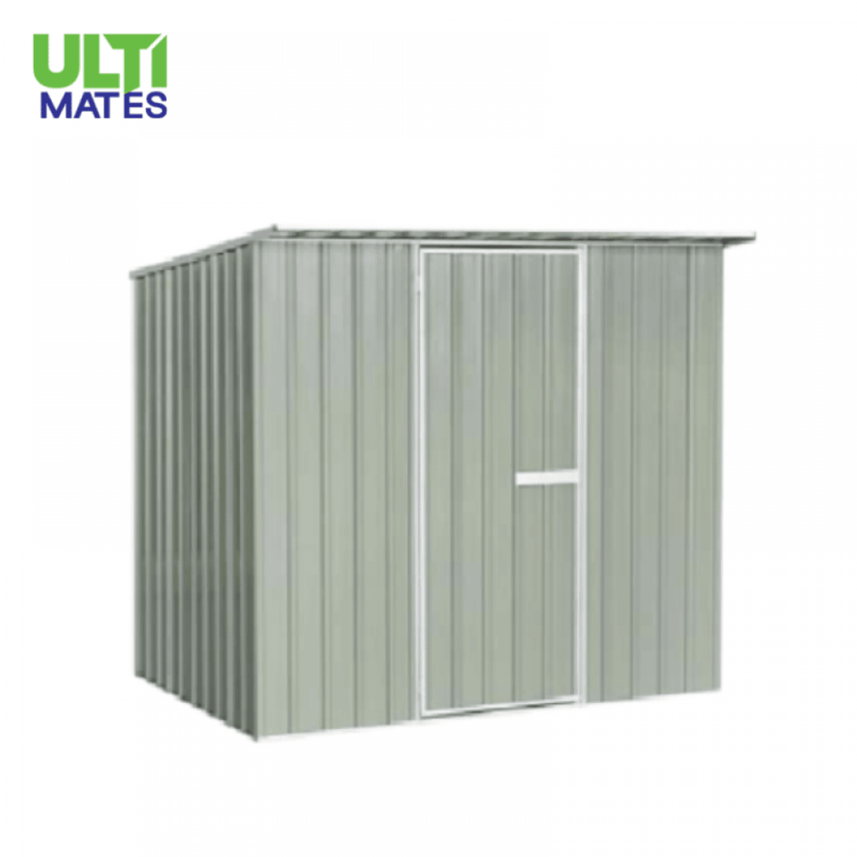 2280 x 1830 x 1980mm Ulti-mates Garden Shed Hazy Grey gallery detail image
