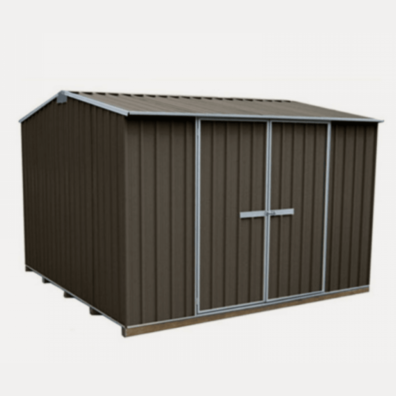 3030 x 3030 x 2090mm Garden Shed Gable Roof Ironsand gallery detail image