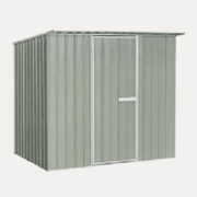 2280 x 1830 x 1980mm Ulti-mates Garden Shed Hazy Grey gallery detail image