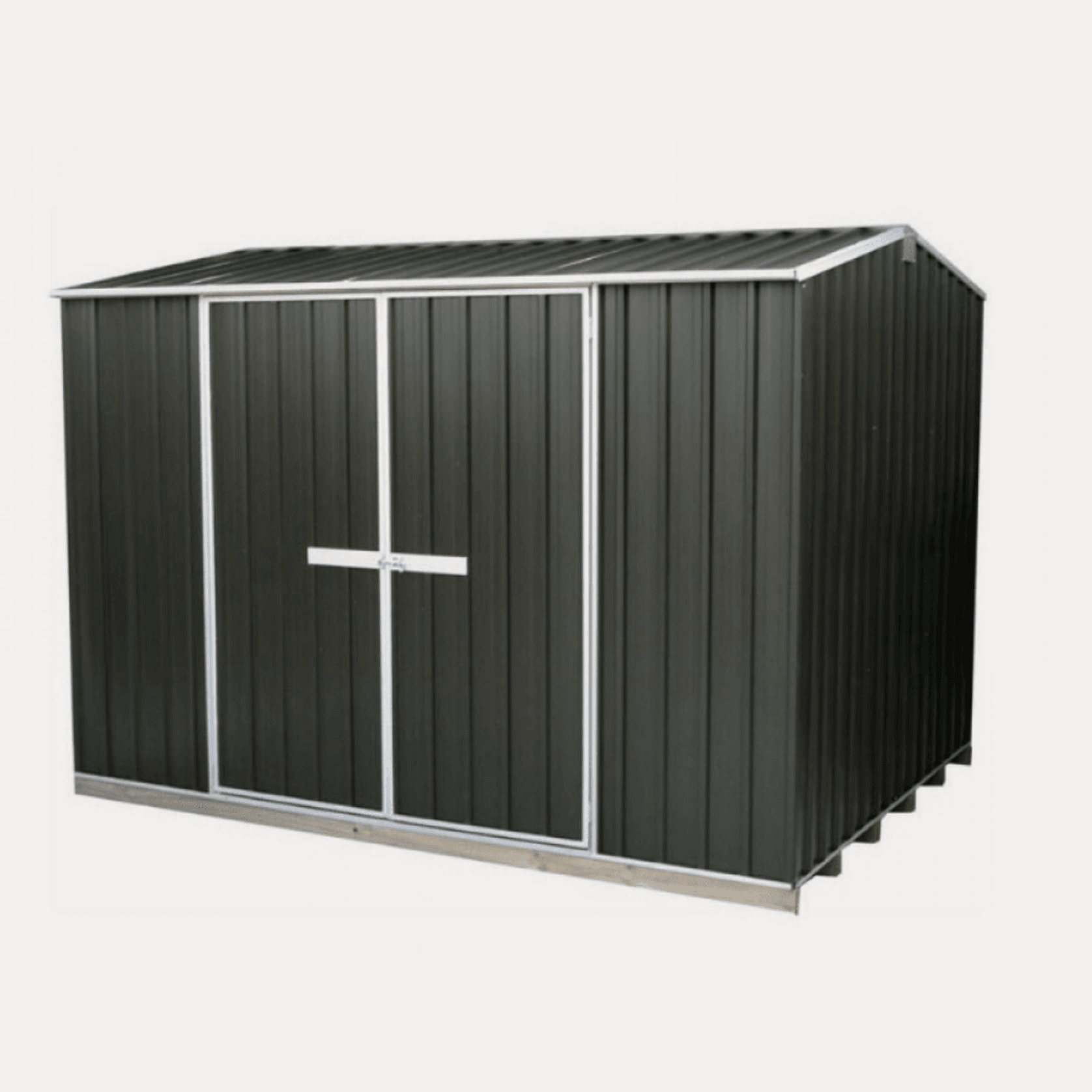 3030 x 2280 x 2025mm Garden Shed Gable Roof Ironsand gallery detail image