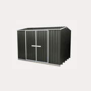 3030 x 2280 x 2025mm Garden Shed Gable Roof Ironsand gallery detail image