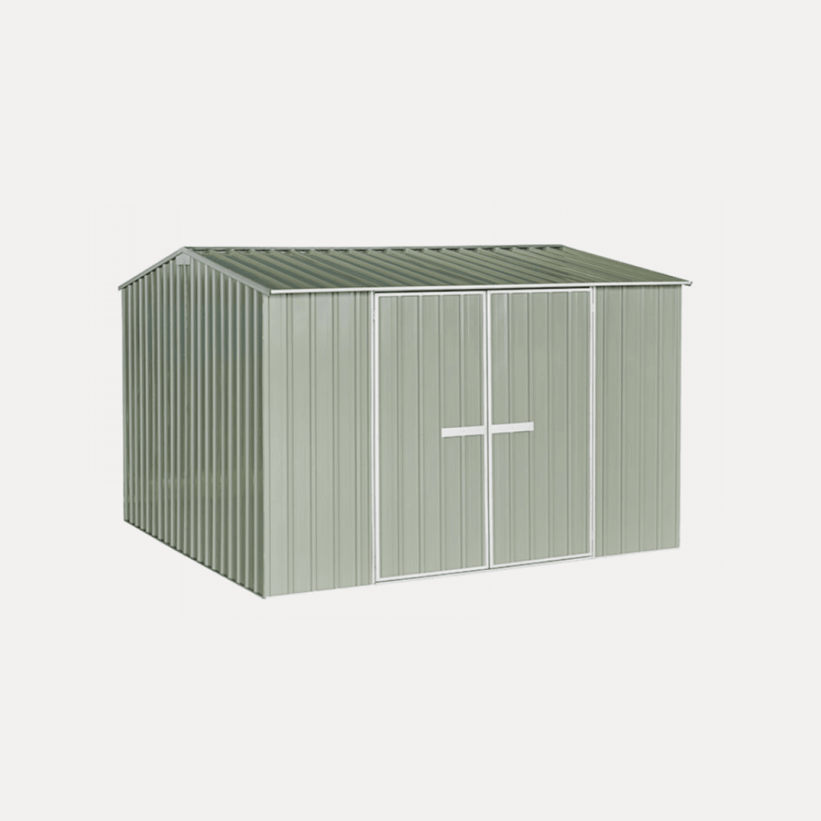 3030 x 3030 x 2090mm Garden Shed Gable Roof Hazy Grey gallery detail image