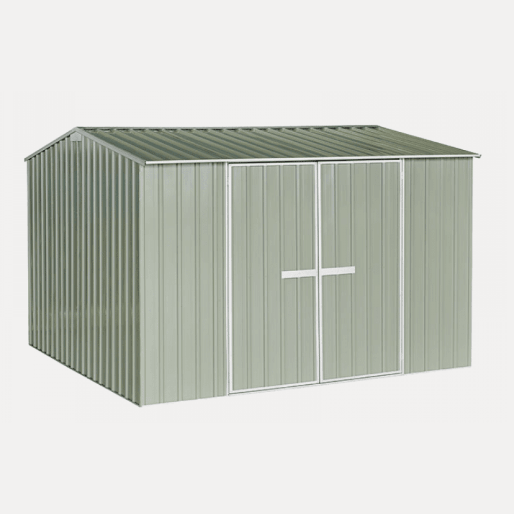 3030 x 3030 x 2090mm Garden Shed Gable Roof Hazy Grey gallery detail image