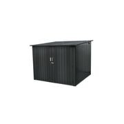 Bike Shed Garden Storage Box | Grey gallery detail image