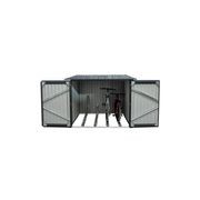 Bike Shed Garden Storage Box | Grey gallery detail image