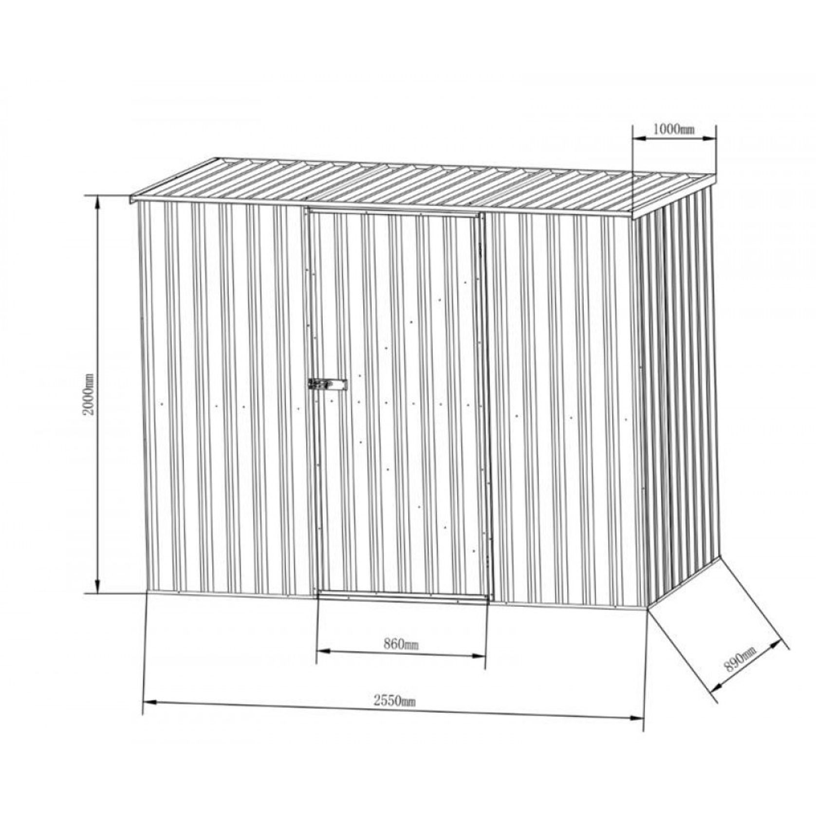 Garden Sheds Grey | YH-FH0803I-AKL gallery detail image