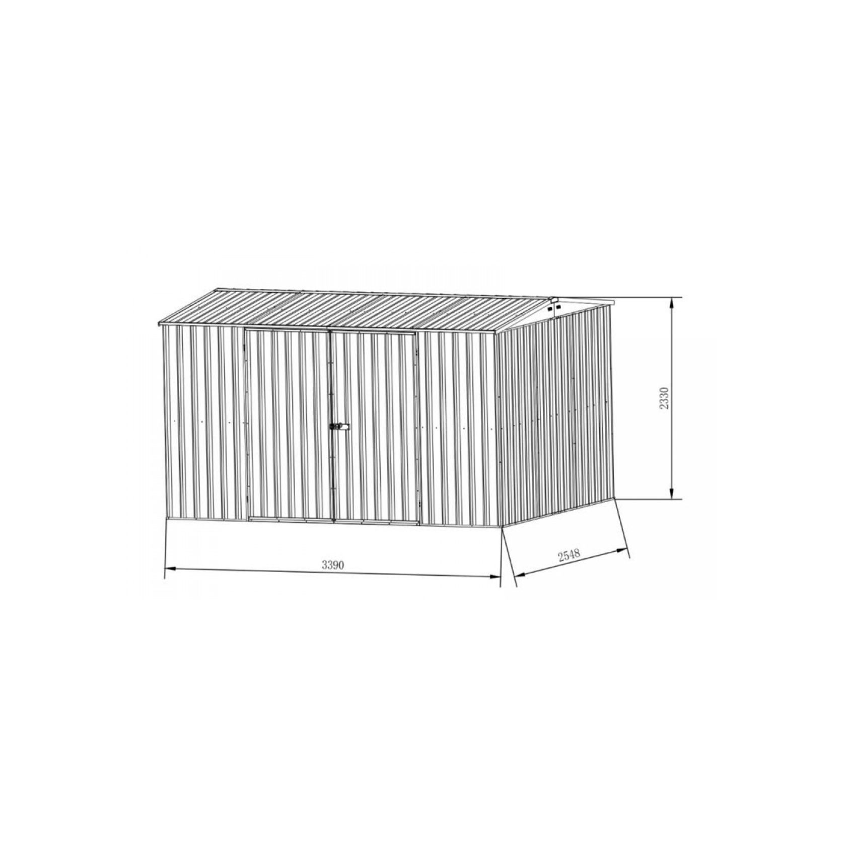 Garden Sheds Grey | YH-G2H1108I-AKL gallery detail image