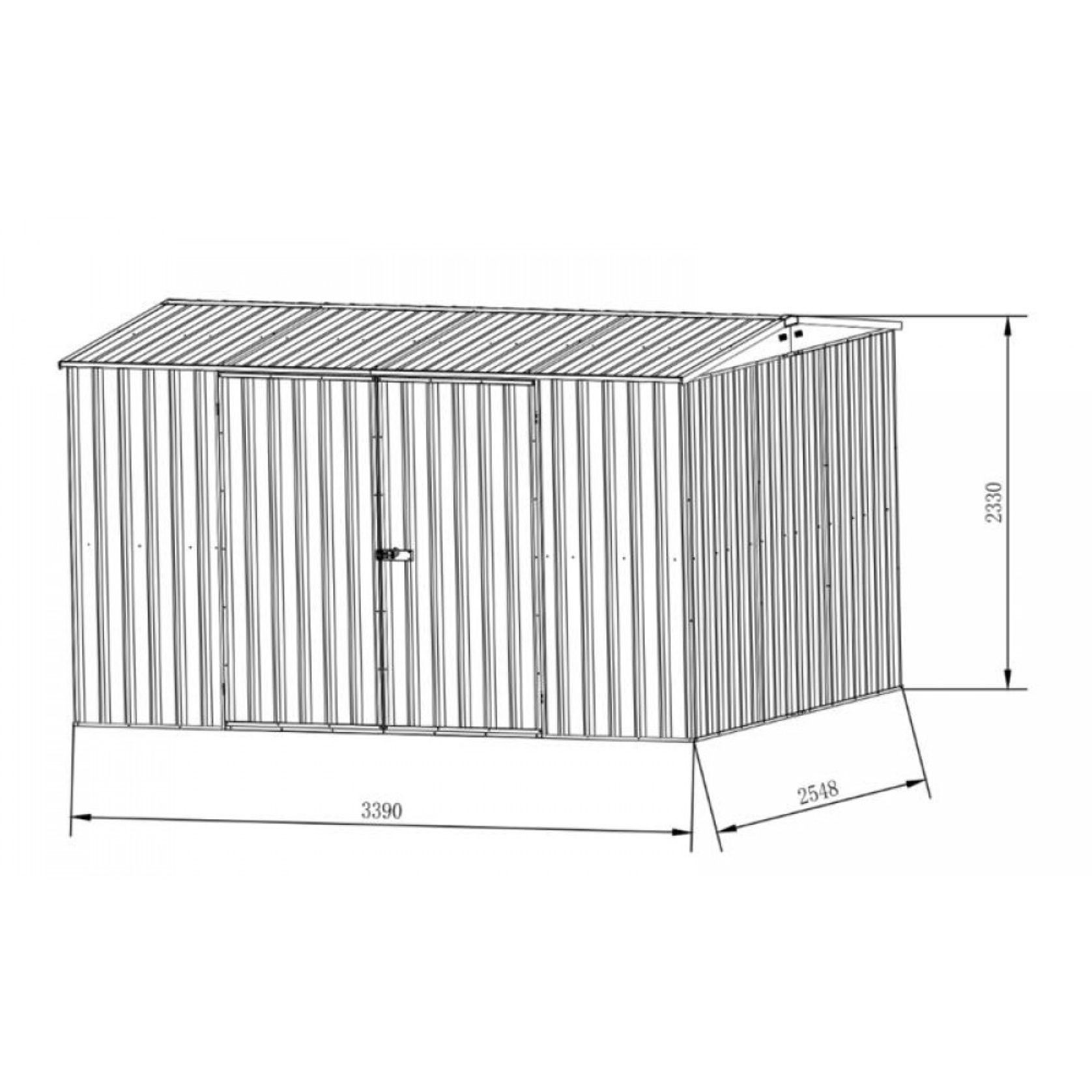Garden Sheds Grey | YH-G2H1108I-AKL gallery detail image