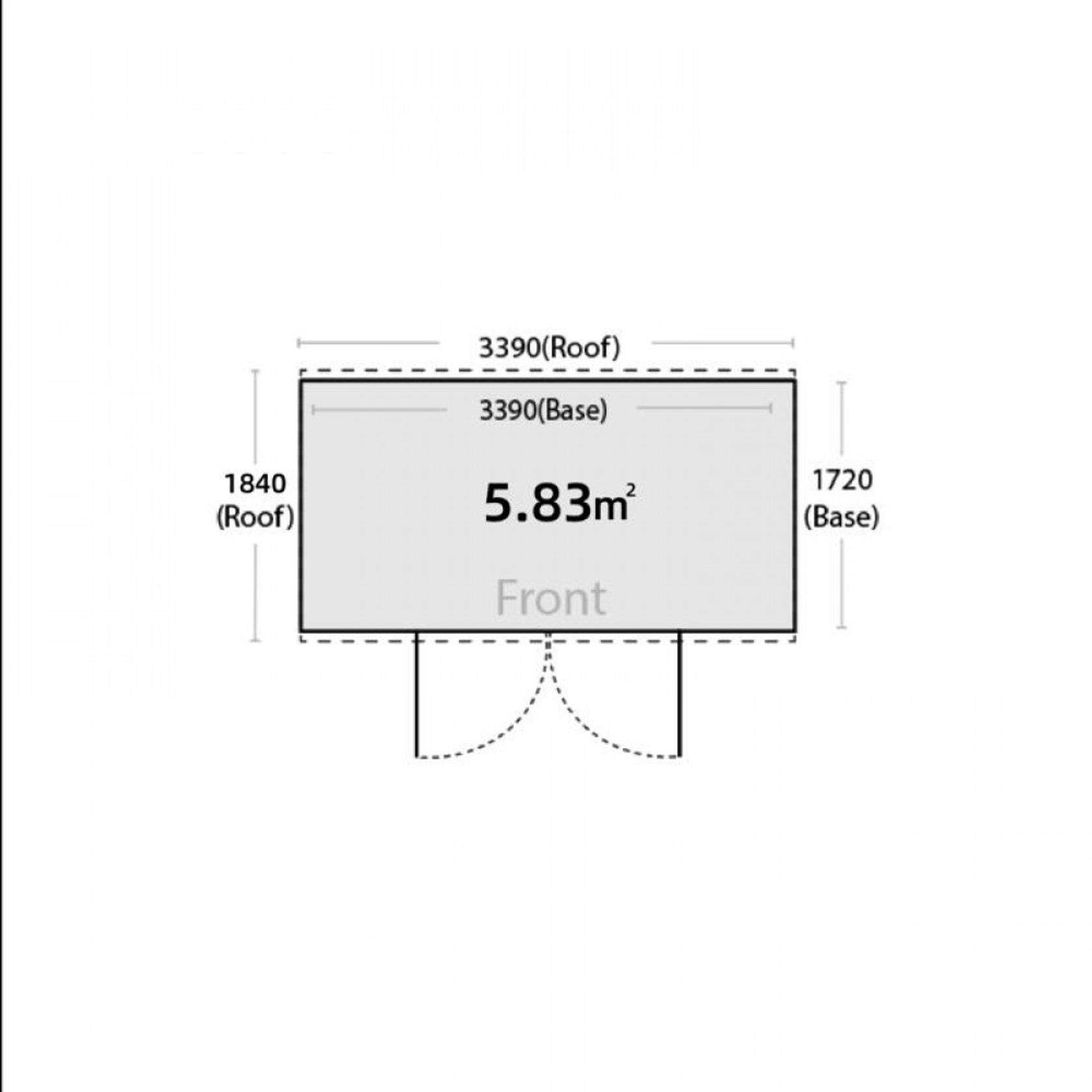 Garden Sheds Grey | YH-G2H0808I-AKL gallery detail image